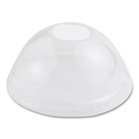 PLA Clear Cold Cup Lids, Dome Lid, Fits 9 Oz To 24 Oz Cups, PK1000